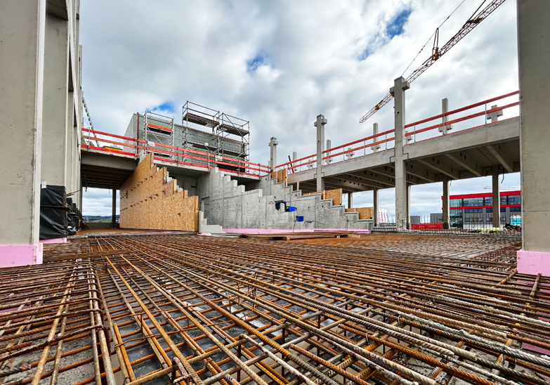 Richtfest für das Trainings- und Ausbildungszentrum Markgraf in Kemnath